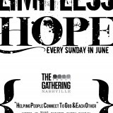 Poster for the Gathering Nashville series: Limitless Hope
